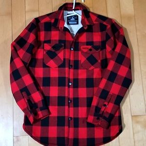 Team LTD sherpa lumberjacket